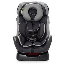 Автокрісло дитяче BAMBI M 3678 Авто крісло універсальне для новонароджених дітей Від 0 до 25 кг Сірий, фото 3