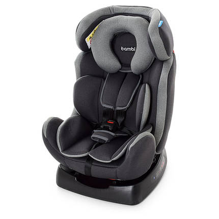 Автокрісло дитяче BAMBI M 3678 Авто крісло універсальне для новонароджених дітей Від 0 до 25 кг Сірий, фото 1