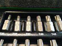 Набір біт 10мм 40шт HEX, TORX, SPLINE TOPTUL GAAD4002, фото 5