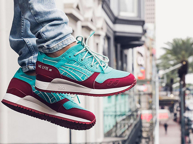 Кросівки жіночі Asics Gel Lyte III Green Spectrum / ASC-609, фото 1