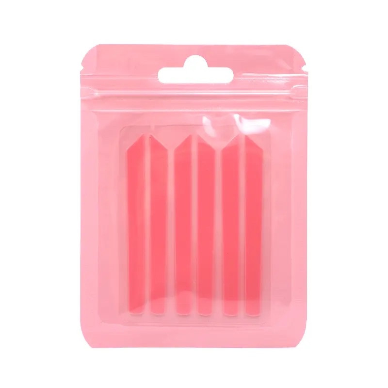 Компенсатори для ламінування вій 3 пари, рожеві