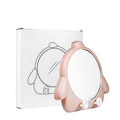 Дзеркало косметичне для макіяжу настільне на підставці "Пінгвін"