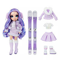 Шарнирная Кукла Rainbow High Большая Фиолет Волосы Зима Рейнбоу Хай Лыжница Вайолет Виллоу Winter Break
