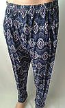 Жіночі легкі штанці великого розміру, фото 2