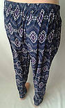 Жіночі легкі штанці великого розміру, фото 4