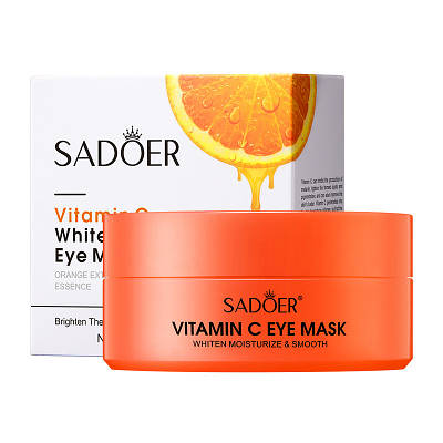 Патчі для очей Sadoer Vitamin C, вітамін С (60 штук, 30 пар)