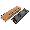 Блок живлення 400W AVT-400-12V-33A металевий перфорований (400Вт 12В 33А) IP20 вузький 245×63×29мм для світлодіодної LED стрічки, фото 3