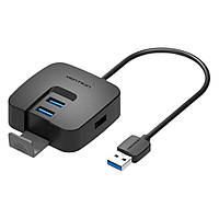 USB Hub Vention CHBBD, USB, Черный