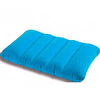 Надувна подушка Intex 68676 DOWNY PILLOW 43 х 28 х 9 см Синя