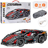Конструктор Sembo 701906 "Спорткар 23 см на радіокеруванні" 426 деталей, фото 3