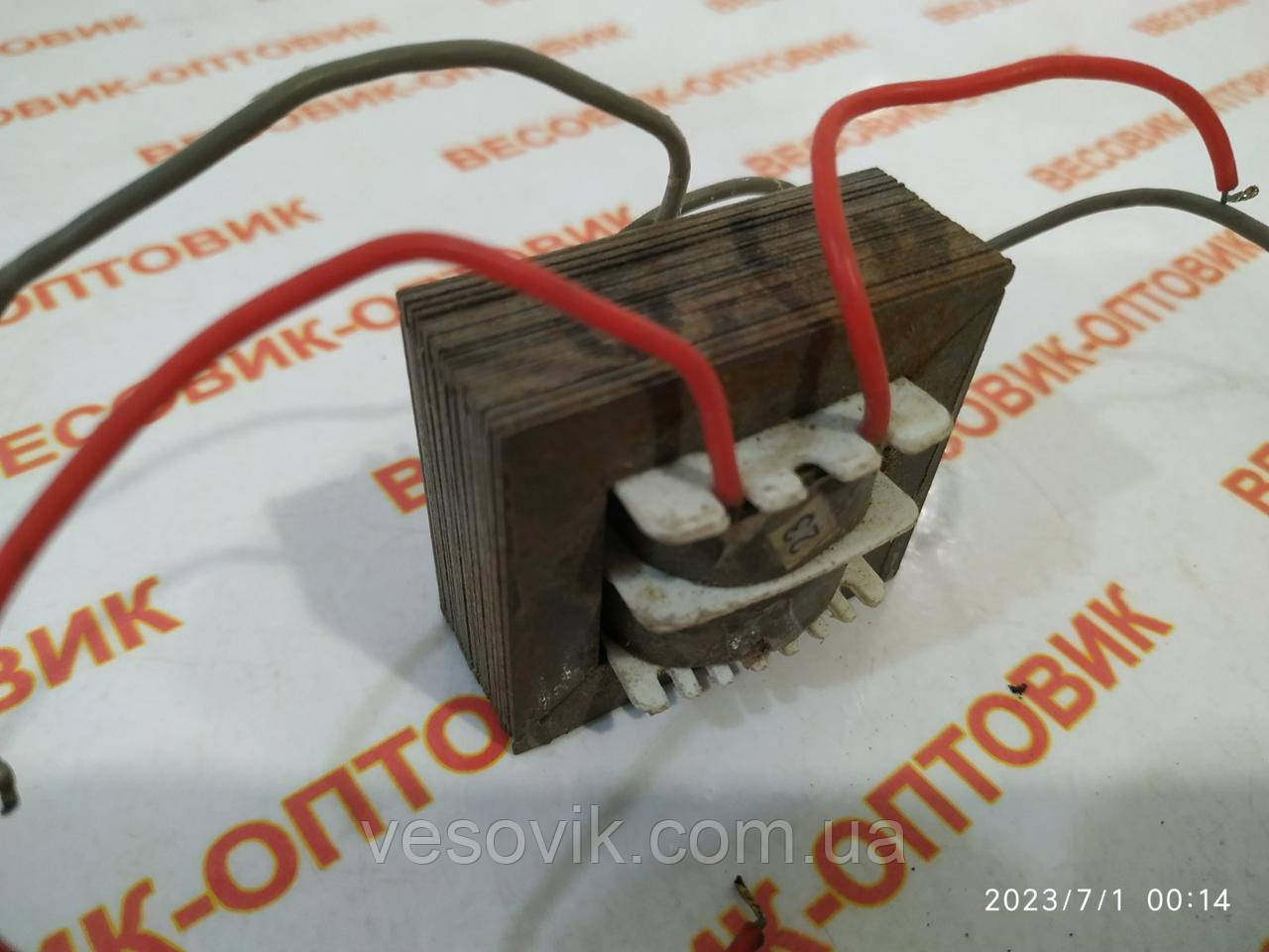 Трансформатор живлення 220/6,5v для ваг з 4v АКБ типу Олімп, Вітек, OXI тощо.