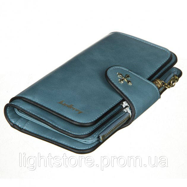 Клатч портмоне гаманець Baellerry N2341. Колір: LY-434 темно-синій