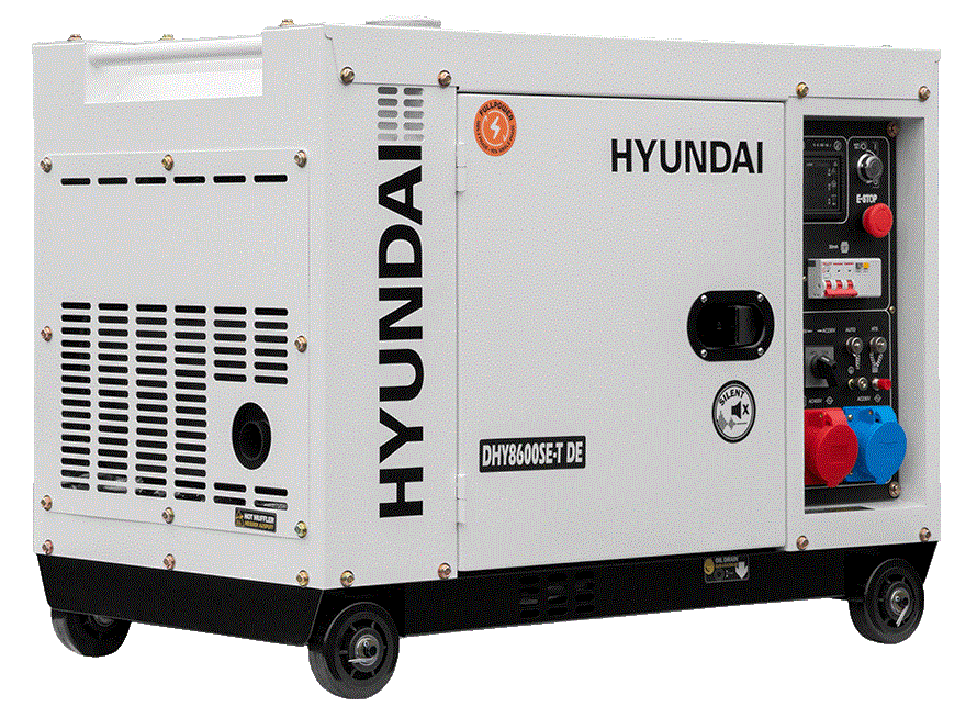 Генератор дизельний DHY 8600SE-T Hyundai
