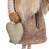 Фігурка "Олень" дівчинка в коричневому ELISEY, фото 3