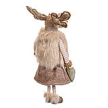 Фігурка "Олень" дівчинка в коричневому ELISEY, фото 4
