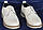 Розміри 36, 37, 38, 39, 40 Демісезонні жіночі шкіряні туфлі Viscala на низькому ходу, білі, повнорозмірні, фото 6