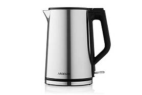 ARDESTO Електрочайник EKL-X51/1.5 л/2200 Вт/подвійні стінки/Strix контроль/нержавіюча сталь