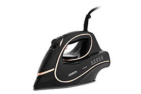 ARDESTO Праска IR-B2235, 2400Вт, 450мл, паровий удар, керам. підошва, чорно-золотий