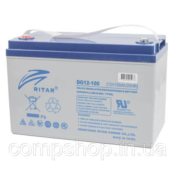 Акумуляторна батарея Ritar AGM DC12-100 (12В 100Aг), GEL (код 129517)