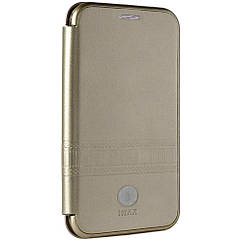 Leather Book Case — Xiaomi Mi 8 iMax L — Gold