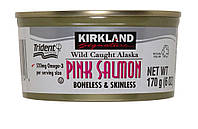 Консервы лосось Wild Alaskan Pink Salmon Kirkland 170 g США