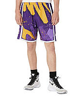 Шорты Mitchell Ness NBA& Hyper Hoops Swingman Lakers 2009 Dark Purple Доставка з США від 14 днів - Оригинал