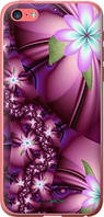 Чехол на iPhone 5c Цветочная мозаика "1961t-23-2448"