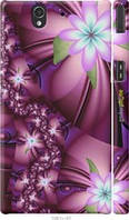 Чехол на Sony Xperia Z C6602 Цветочная мозаика "1961m-40-2448"