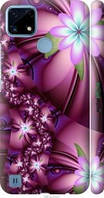 Чехол на Realme C21 Цветочная мозаика "1961m-2321-2448"
