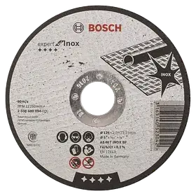 Bosch 125 x 1 мм (2608600549) Відрізний круг для нержавіючої сталі