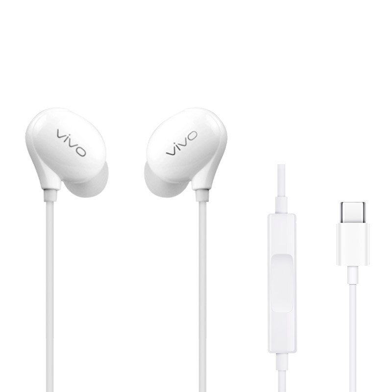 Навушники VIVO XE710 Type-C white дротові вакуумні, фото 1