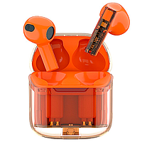 Навушники DACOM P60 Pro (CioDat P60pro) orange бездротові вкладиші з гарантією