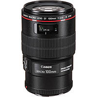 Объектив Canon EF 100mm f/2,8L Macro IS USM (3554B005) [84126]