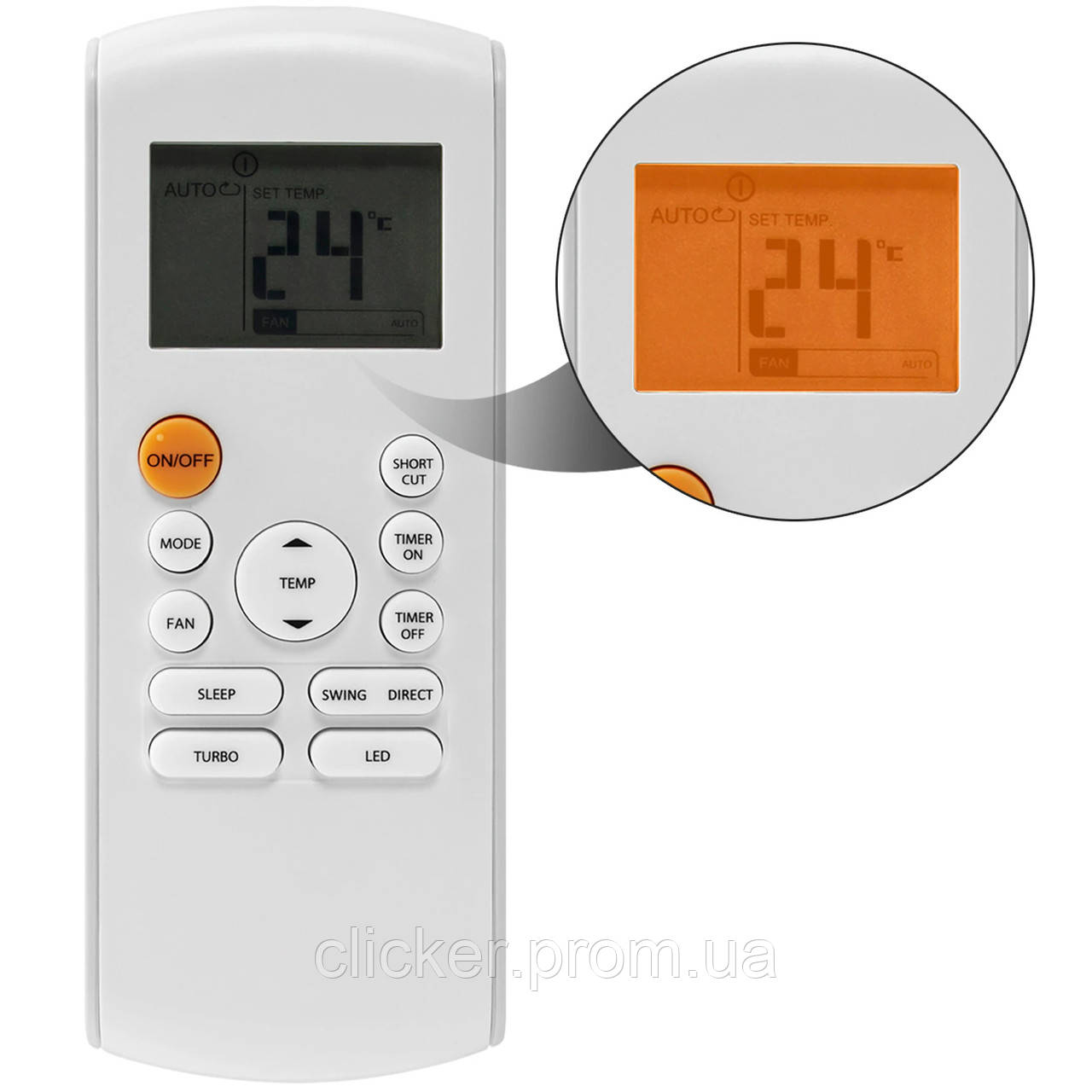 Купить Пульт для кондиционера Lessar LS/LU-H07KLA2, цена 300 ₴ — Prom ...