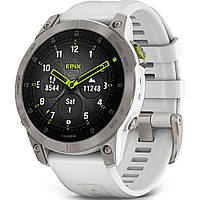 Смарт-часы Garmin Epix 2 Sapphire Carrera White Titanium (010-02582-20/21) [84485]