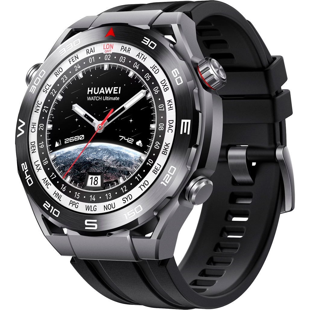 Смарт-часы Huawei Watch Ultimate Expedition Black [84756] - фото 1 - id-p1883197160