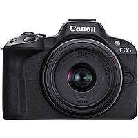 Беззеркальный фотоаппарат Canon EOS R50 Kit RF-S 18-45mm f4.5-6.3 IS STM Black (5811C033) [87221]