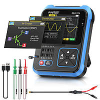 FNIRSI DSO-TC3 Тестер радіокомпонентів, Осцилограф 500 кГц, Генератор, PWM, Вимірювач ESR, LCR