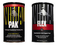 Комплект вітаміно-мінеральний комплекс ANIMAL PAK 44 пак + ANIMAL FLEX 44 пак USA