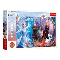 Дитячі пазли "Магія льоду "Крижане серце 2" Trefl 100 елементів 16366
