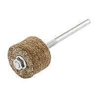 Насадка полірувальна MASTERTOOL з натуральної повсті м'яка для дриля 25 мм Ø 30 мм набір 6 шт 08-9330