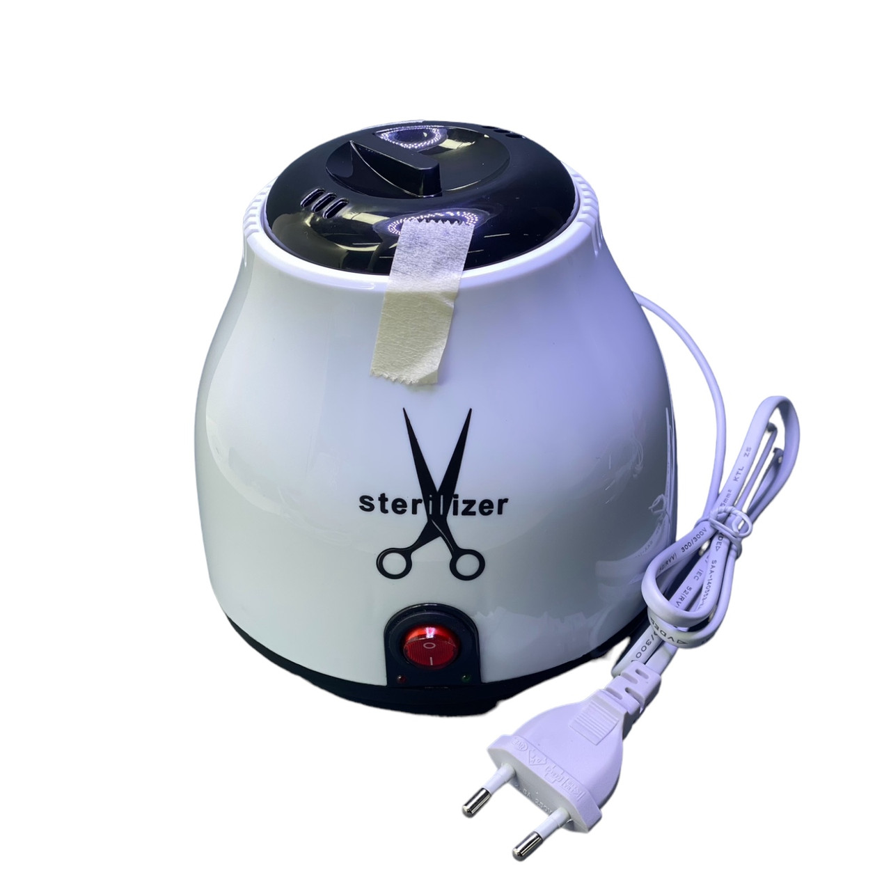 Стерилізатор кварцовий для інструментів з кульками в комплекті, чорний