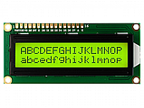 Індикатор РКІ I2C 1602A-YG з підсвіткою LCD 1602, фото 4