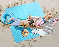 Анти-песок коврик для пляжа Sand Free MAT 200*150 см, разные цвета