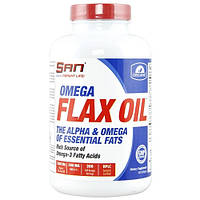 Витамины омега 3 SAN Omega Flax Oil (Organic) (200 капсул.)
