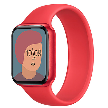 Силіконовий монобраслет для Apple Watch 38/40/41 mm 150 mm Червоний