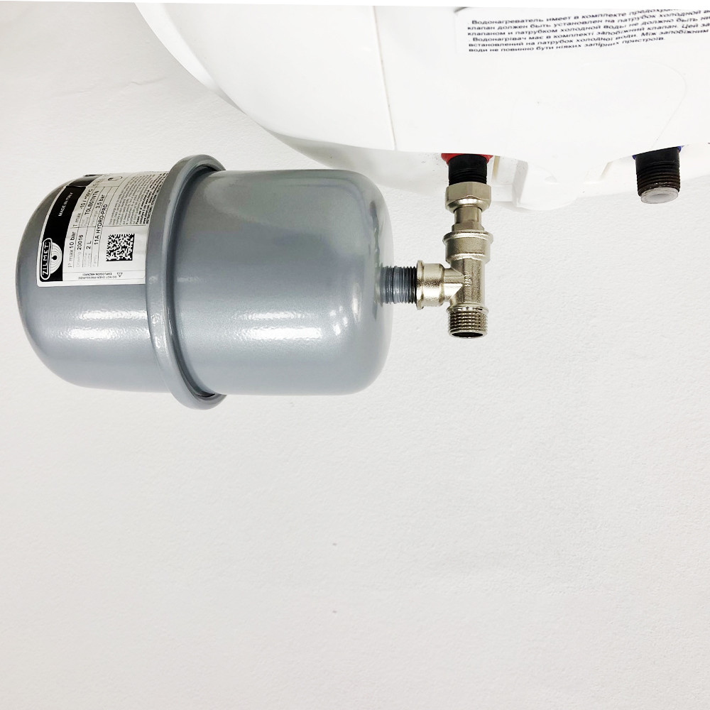 Підключення бака T2.80 TANK Boiler Series сірий 10бар (до 80л) KVANT