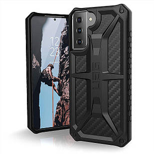 Оригінальний чохол UAG Monarch Carbon Fiber для Samsung Galaxy S21 Plus SM-G996