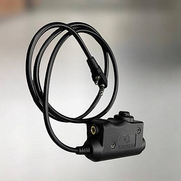 Адаптер з кнопкою PTT Earmor M51, для навушників під рацію Motorola / Baofeng BF-1904 / UV-5R / UV-82