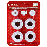 Набір футорок 1/2" KOER (Чехія) Комплект радіаторний Радіаторний набір, фото 2